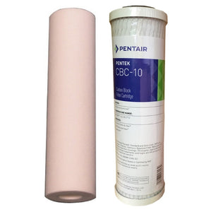 0.5 Micron Pentek Carbon Block and Spun Sediment Water Filters Sentry
