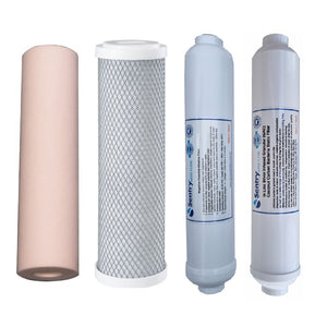 Sentry reverse osmosis filter pack antibacterial silver infused and negative potential alkaline filters stage 5
