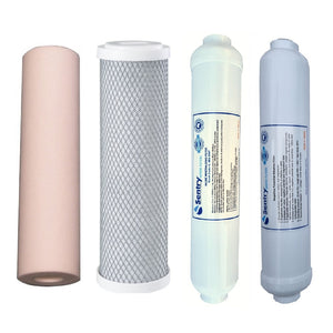 Sentry reverse osmosis filter pack negative potential alkaline and in-line mineralizing filters stage 5