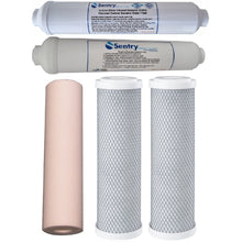 Load image into Gallery viewer, Sentry reverse osmosis filter pack alkaline and antibacterial silver infused filters