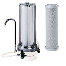Load image into Gallery viewer, Counter Bench Top Water Filter Clear Housing Sentry