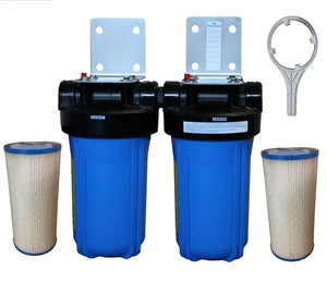10"x4.5" Small Home Filter | Whole House Water Filters | Sediment + Chlorine