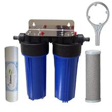 Load image into Gallery viewer, Garden Hose Irrigation Quick Clip On Connector Caravan Mobile Water Filter