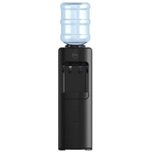 Load image into Gallery viewer, Cooler B26 Waterworks black ambient cold bottled water, front view