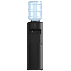 Cooler B26 Waterworks black ambient cold bottled water, front view