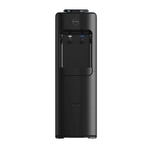 Cooler D26 Waterworks Black Ambient cold mains filtered water front view