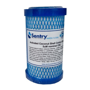 Sentry Water Filters 5uM Activated Coconut Shell Carbon Block Filter