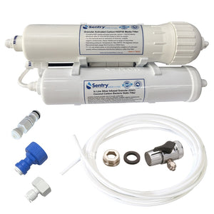 Sentry Water Filters HRO3 NJ High Volume Portable Handheld antibacterial Filter installation kit with both connection options