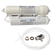 Load image into Gallery viewer, Sentry Water Filters HRO3 NJ High Volume Portable Handheld antibacterial Filter installation kit with kitchen mixer tap connection option