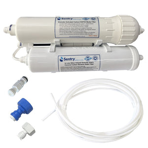 Sentry Water Filters HRO3 NJ High Volume Portable Handheld antibacterial Filter installation kit with garden/laundry connection option