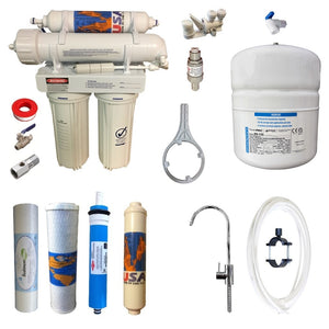 Reverse Osmosis Water Filters Omnipure USA Filter + FilmTec RO Membrane