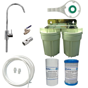 Caravan dual twin water filter modern faucet matrikx