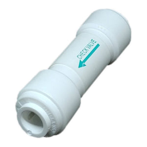 Check valve in line quick fit non return for the High Volume Passive CRO-RO Water Purifier