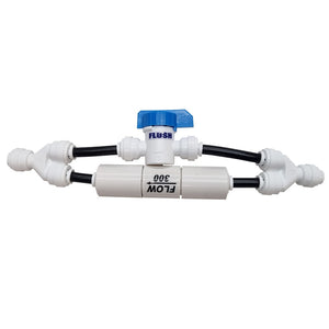 Flush valve assembly image for PROS-4-DJ Reverse Osmosis RO DI – ON STAND | Marine Aquarium RODI Fish Filter