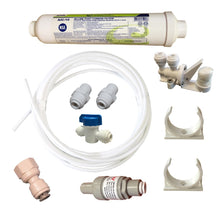 Load image into Gallery viewer, Sentry Water Filters in-line fridge filter replacement kit full kit example image