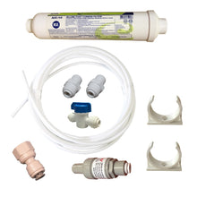 Load image into Gallery viewer, in line fridge filter replacement kit including PRV oinly