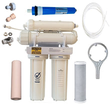 Load image into Gallery viewer, PRO4-D reverse osmosis water filter white 50gpd sentry