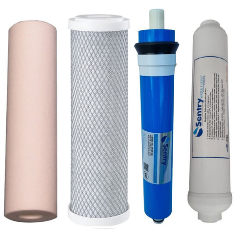PRO4-G/A/N Reverse Osmosis Drinking Water Filters + RO Membrane Filter