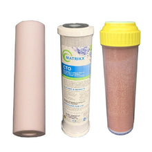 Load image into Gallery viewer, Sentry Water Filters Reverse Osmosis RO PRO DJ-5 high volume pre-filters with resin cartridge No membrane included