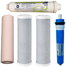 Load image into Gallery viewer, Sentry Water Filters reverse osmosis RO filter packs stage 5 replacement pack with 50gpd membrane