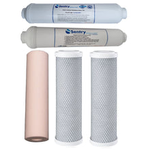 Load image into Gallery viewer, Sentry Water Filters reverse osmosis RO filter packs stage 6 replacement pack no membrane