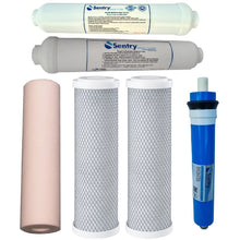Load image into Gallery viewer, Sentry Water Filters reverse osmosis RO filter packs stage 6 replacement pack with 50gpd membrane
