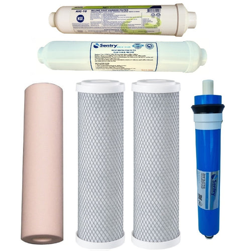 Sentry reverse osmosis filter pack