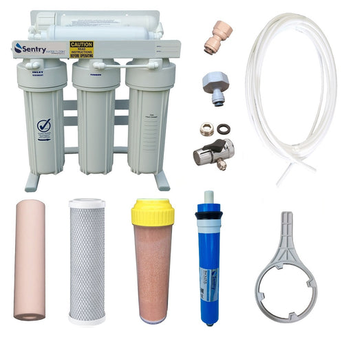 Sentry Water Filters RO reverse osmosis PROS 5 DJ complete system image