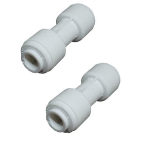 Quickfit connector John Guest speedfit straight 6mm tube to tube x2