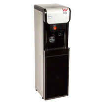 Load image into Gallery viewer, D19 Waterworks black stand alone water cooler hot cold