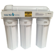 Load image into Gallery viewer, PRO-4-DJ reverse osmosis system with DI white bracket